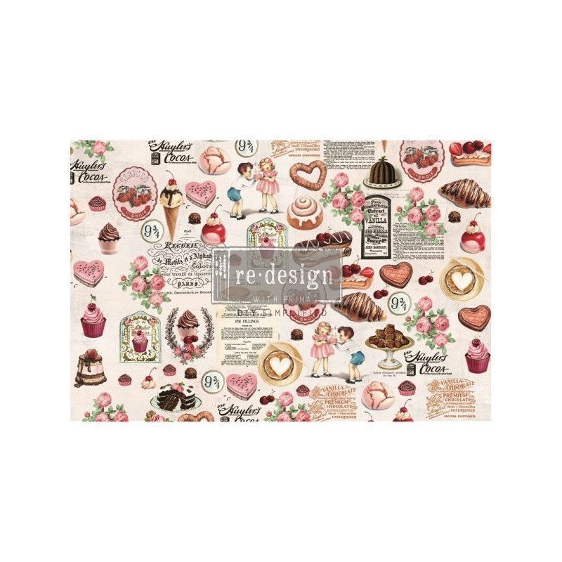 Super Decadent. Decoupage Decor Tissue Paper Mulberry. 645710. Los mejores productos ReDesign en L'aura Bella tu tienda online