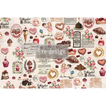 Super Decadent. Decoupage Decor Tissue Paper Mulberry. 645710. Los mejores productos ReDesign en L'aura Bella tu tienda online