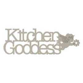 Kitchen Goddess. Frase...