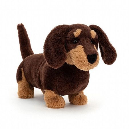 Otto Sausage Dog. Dachshund Jellycat OT3SD. Los mejores productos en L'aura Bella tu tienda online
