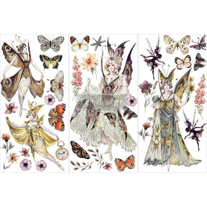 REDESIGN DECOR TRANSFERS® Forest Fairies. 657178. Los mejores productos en L'aura Bella tu tienda online