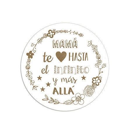 Tablero lacado Dayka Trade Mamá te quiero hasta el infinito... BLC184 Los mejores productos en L'aura Bella tu tienda online