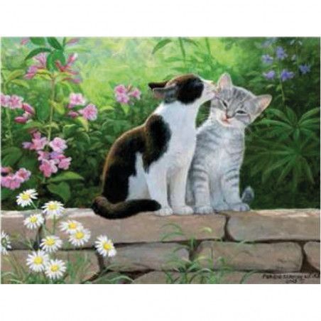 Kit para Pintar por numeros Gatos en muro 27 pzs. Acrilico. 0616008200. Artis Decor. L'aura Bella tu tienda online