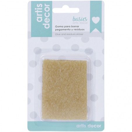 Goma para borrar pegamento y residuos, blister. Artis Decor. 0901000423. Los mejores productos en tu tienda L'aura Bella
