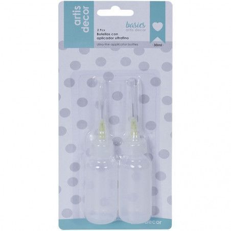Pack 2 botellas con aplicador boca ultrafina, blister. Artis Decor. Los mejores productos en L'aura Bella tu tienda online