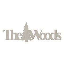 The Woods. Frase decorativa...