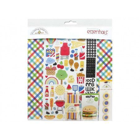 Bar-b-Cute essentials Kit. 6915. Doodlebug. Scrapbooking. Los mejores productos en L'aura Bella tu tienda online