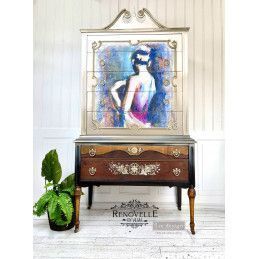 Royal Flourish. Sello acrilico Décor Stamp. RE·DESIGN with Prima® 650463. Los mejores productos en L'aura Bella tu tienda online