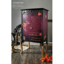 REDESIGN DECOR TRANSFERS® Fleur Noir 655051. Los mejores productos de Redesign en L'aura Bella tu tienda online