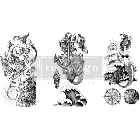 REDESIGN DECOR TRANSFERS® Mermaid Treasure 657413. Los mejores productos de Redesign en L'aura Bella tu tienda online