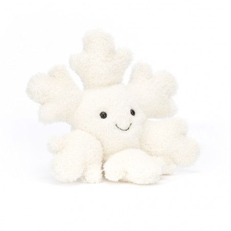 Amuseable Snowflake, copo de nieve pequeño, peluche de Jellycat. A6SF. Lo mejores productos en L'aura Bella, tu tienda online