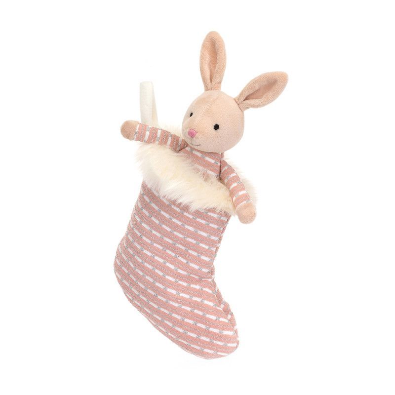 Shimmer Stocking Bunny, conejo peluche Jellycat SHIM4SB. Los mejores productos en L'aura Bella tu tienda online
