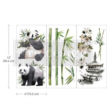 REDESIGN DECOR TRANSFERS® Panda Sweet 657451. Los mejores productos de Redesign en L'aura Bella tu tienda online