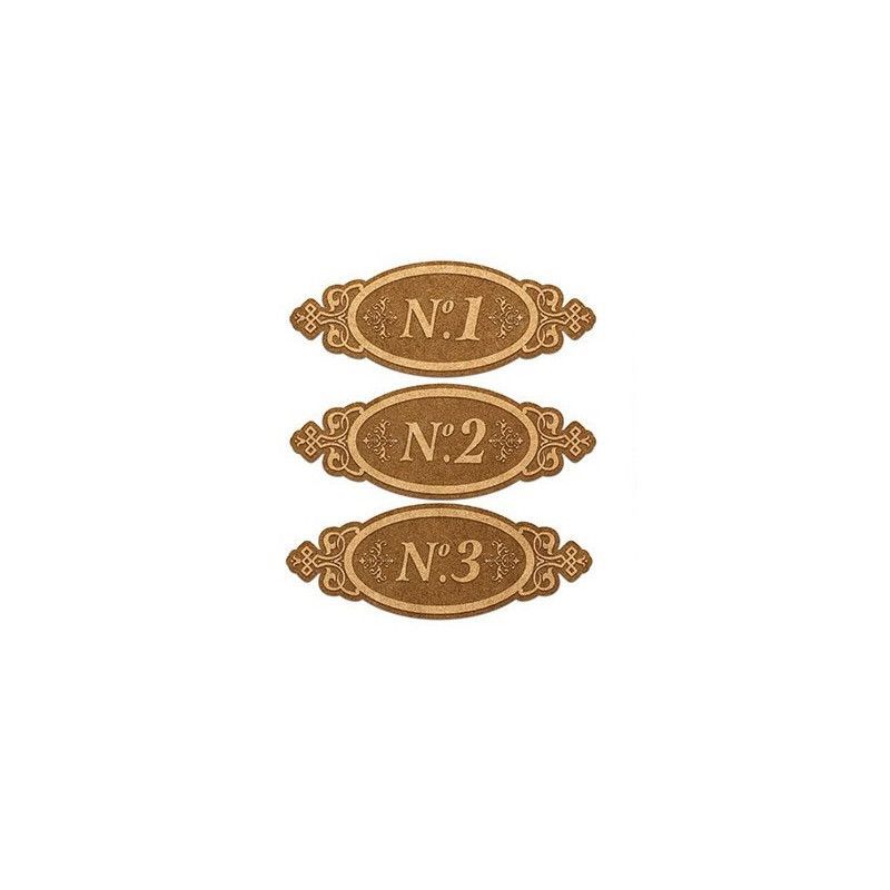 Placa números. PDM-0009. Dayka Trade. Los mejores productos en L'aura Bella, tu tienda online.