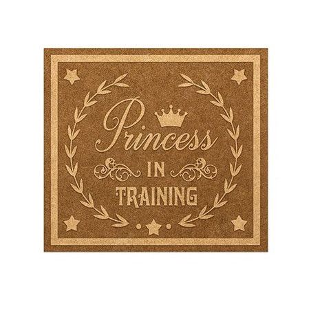 Placa Princess. PDM-0015. Dayka Trade. Los mejores productos en L'aura Bella, tu tienda online.