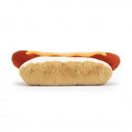 Amuseable Hot Dog. Perrito. Peluche Jellycat A6HD. Los mejores productos en L'aura Bella tu tienda online