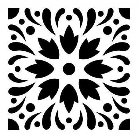 Plantilla stencil, estarcido azulejo. 15075004. Los mejores productos en L'aura Bella tu tienda online