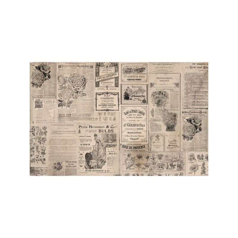 Newsprint. Decoupage Tissue Paper Redesign 654993. Los mejores productos en L'aura Bella tu tienda online