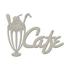 Café. Palabra decorativa de...