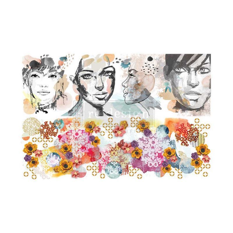 REDESIGN DECOR TRANSFERS® CeCe In Truth, Beauty 659981. Los mejores productos en L'aura Bella tu tienda online