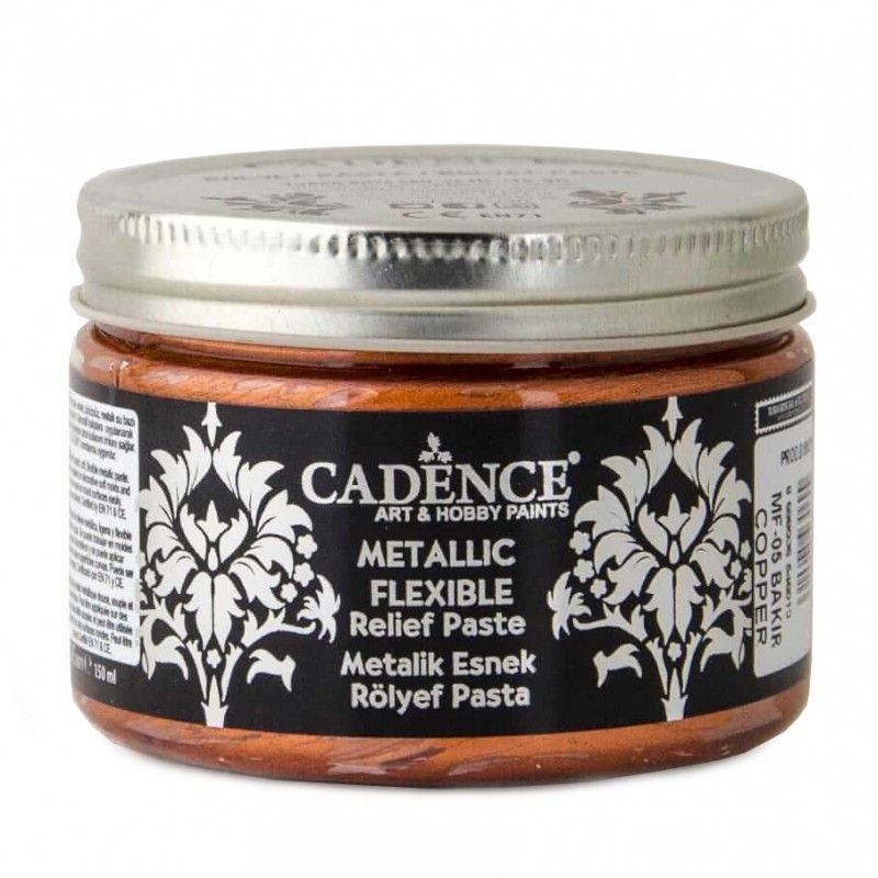 Pasta de relieve flexible metalizada de Cadence. Cobre MF05. Los mejores productos en L'aura Bella, tu tienda