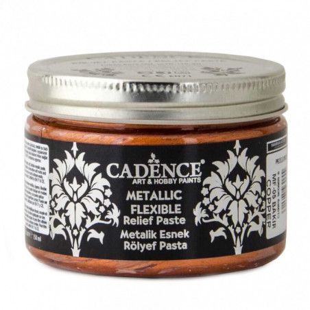 Pasta de relieve flexible metalizada de Cadence. Cobre MF05. Los mejores productos en L'aura Bella, tu tienda