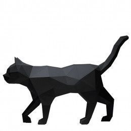 Gato negro. Paper Art Model 3D. Kit DIY Papercraft World. CATTBL. Los mejores productos en L'aura Bella tu tienda online