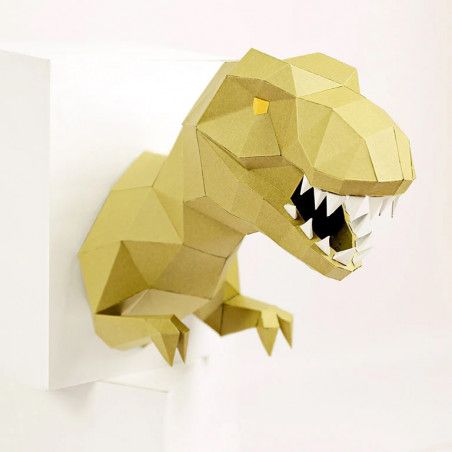 T-REX. Paper Art Model 3D. Kit DIY Papercraft World. TRETGR. Los mejores productos en L'aura Bella tu tienda online