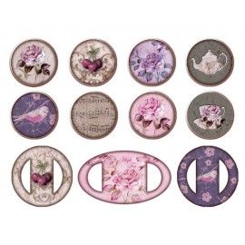 Pegatinas epoxy High Tea