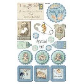 Pegatinas Vintage Baby niño