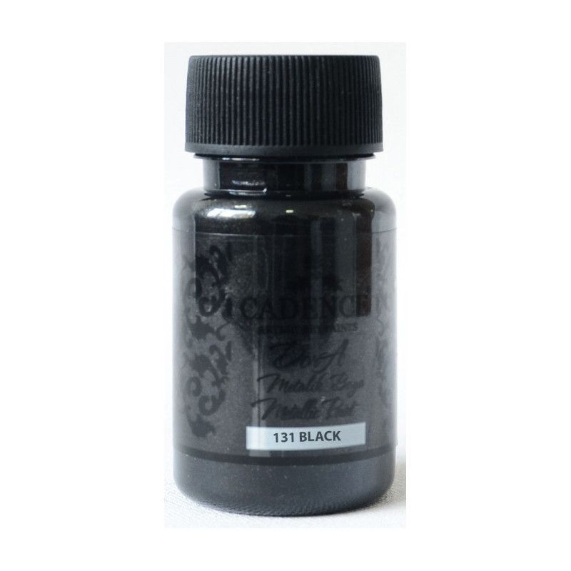 Negro. Dora metallic paint de Cadence. DO131. Todo Cadence en L'aura Bella tu tienda online