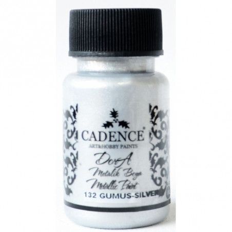 Plata. Dora metallic paint de Cadence. DO132. Todo Cadence en L'aura Bella tu tienda online