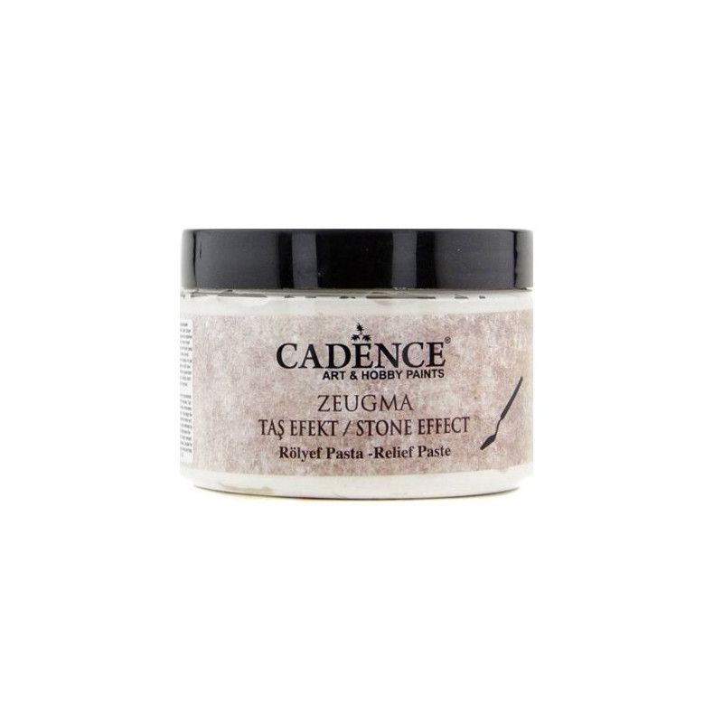 Pasta de relieve ZEUGMA GAIA. Efecto Piedra. 150 ml ZE100 de Cadence. Todo Cadence en L'aura Bella tu tienda online