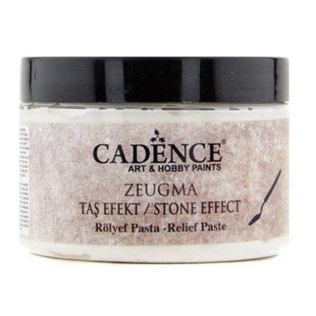 Pasta de relieve ZEUGMA GAIA. Efecto Piedra. 150 ml ZE100 de Cadence. Todo Cadence en L'aura Bella tu tienda online
