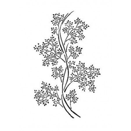 Plantilla stencil, Vegetal ramaje fino Home decor BN175. Cadence. Los mejores productos en L'aura Bella tu tienda online