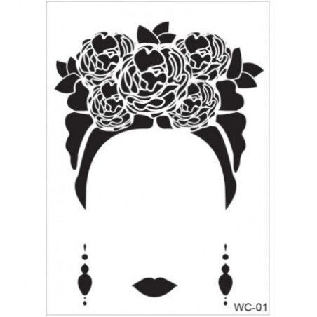 Plantilla stencil, Woman, Mujer WC01. Cadence. Los mejores productos en L'aura Bella tu tienda online