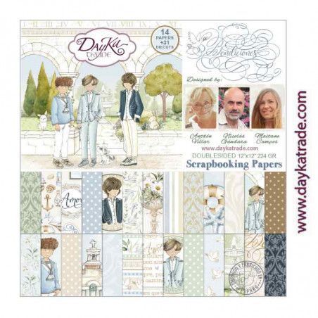 Bendiciones, Comunión niño SCP3045 Dayka Trade. Scrapbooking. Los mejores productos en L'aura Bella tu tienda online