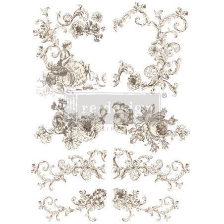 REDESIGN DECOR TRANSFERS® Alaina Toile 66135. Los mejores productos en L'aura Bella tu tienda online