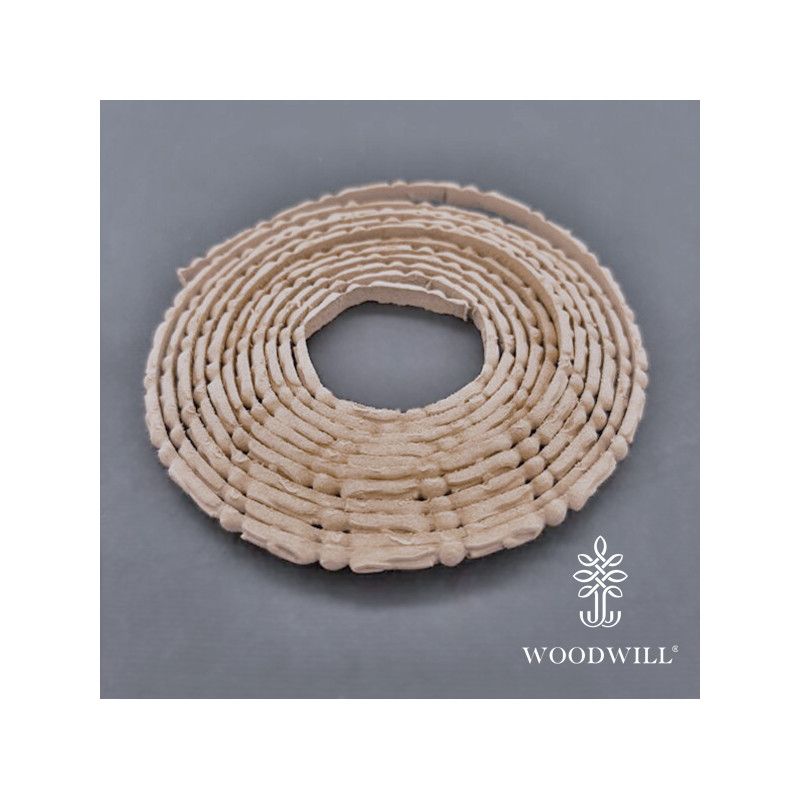 Cenefa decorativa madera flexible. 215 cm x 0.4 cm. 8040502. Los mejores productos en L'aura Bella tu tienda online