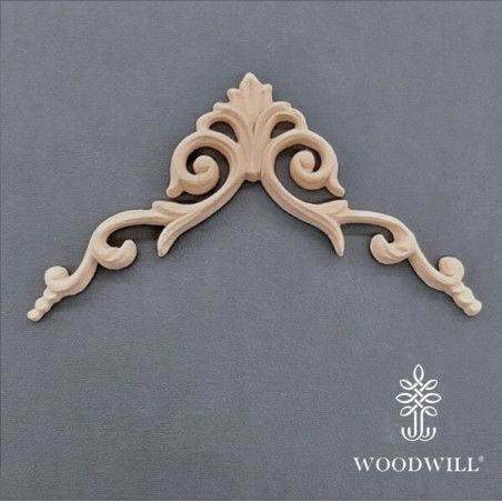 Esquinera moldura decorativa madera flexible. 18cm X 10cm 801232. Los mejores productos en L'aura Bella tu tienda online