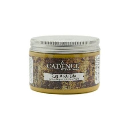 Rusty patina Óxido Amarillo. RP008. Pintura efecto oxido Cadence. Los mejores productos en L'aura Bella tu tienda online