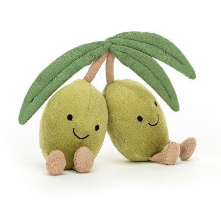 Amuseable Olives, Aceitunas felices. Peluche Jellycat A6LV. Los mejores productos en L'aura Bella tu tienda online