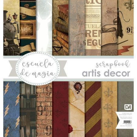 Colección Escuela de Magia, Potter. Scrapbooking. Los mejores productos en L'aura Bella tu tienda online