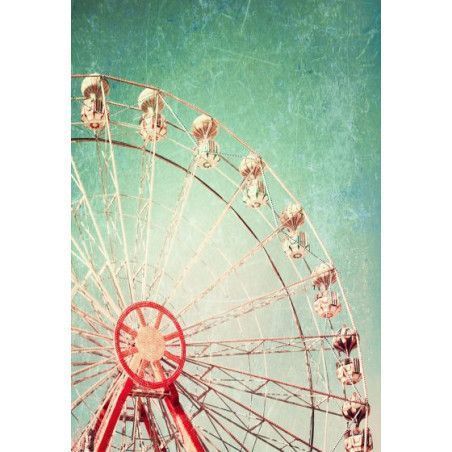 Ferris Wheel. Papel Decoupage Mint by Michelle. A3. Los mejores productos en L'aura Bella, tu tienda online
