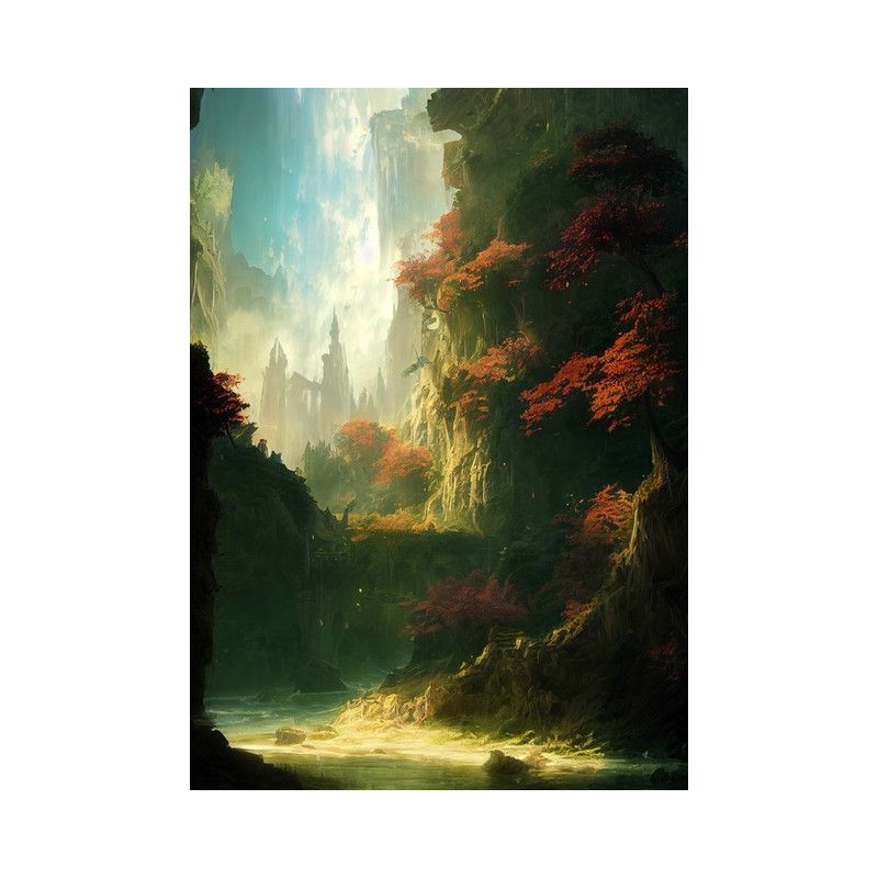 Forest Fantasy. Papel Decoupage Mint by Michelle. A3. Los mejores productos en L'aura Bella, tu tienda online