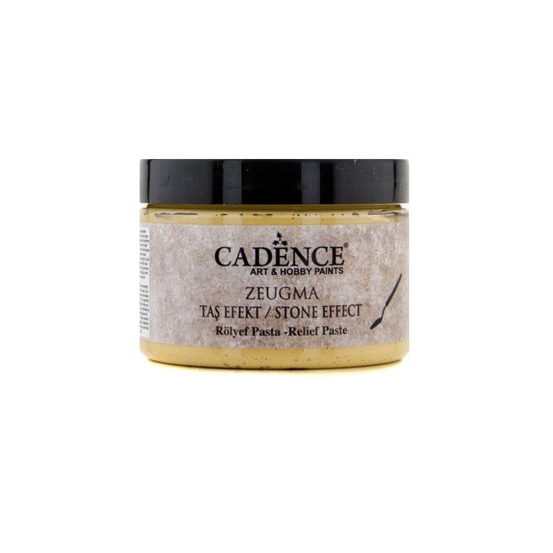 Pasta de relieve ZEUGMA SILENOS. Efecto Piedra. 150 ml ZE104 de Cadence. Todo Cadence en L'aura Bella tu tienda online