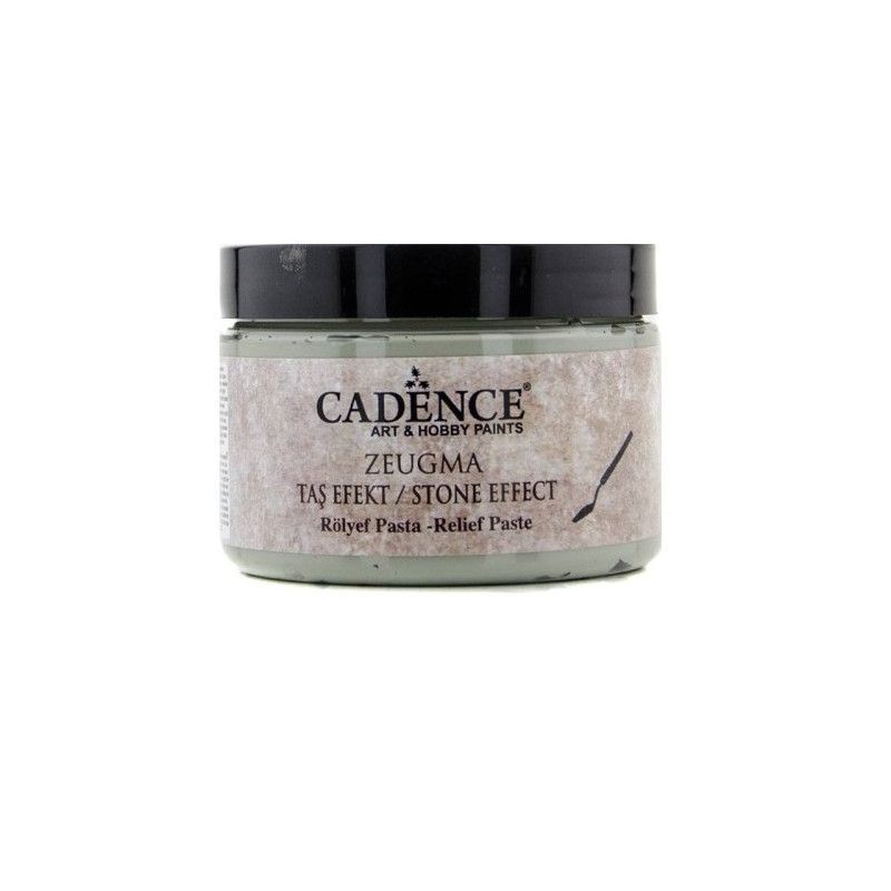 Pasta de relieve ZEUGMA MINOS. Efecto Piedra. 150 ml ZE105 de Cadence. Todo Cadence en L'aura Bella tu tienda online