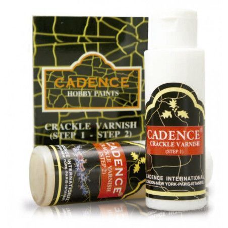 Craquelador 2 pasos Cadence. 889077. Efecto grietas grandes. Los mejores productos en L'aura Bella tu tienda online