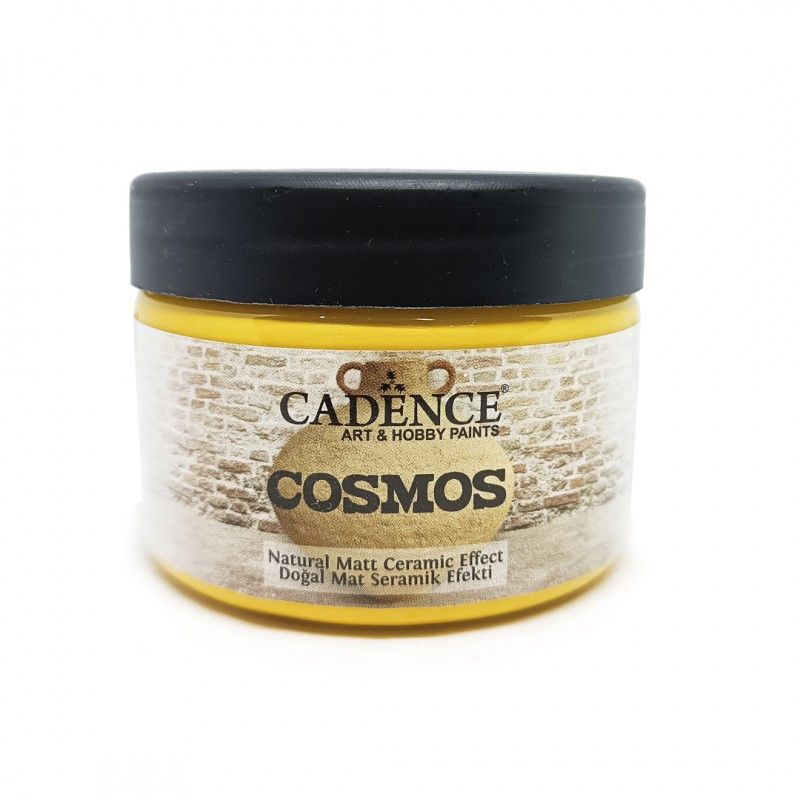 COSMOS MATT CERAMIC EFFECT Yellow 150ml. CS03. Cadence. Los mejores productos en L'aura Bella tu tienda online