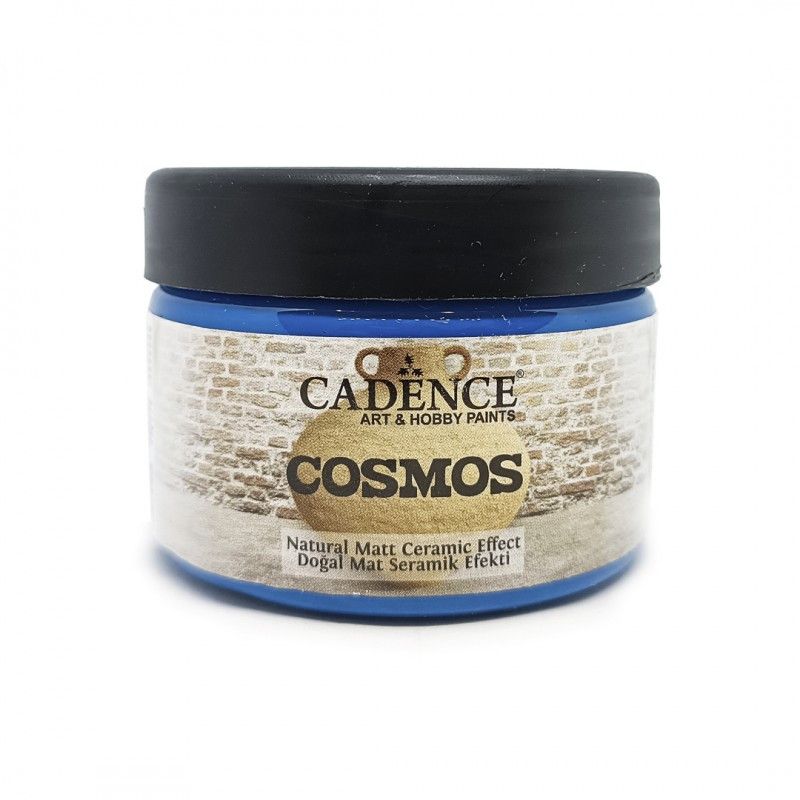 COSMOS MATT CERAMIC EFFECT Royal Blue, Azul. 150ml. CS06. Cadence. Los mejores productos en L'aura Bella tu tienda online